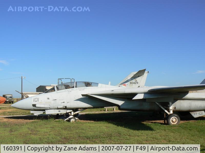 160391, Grumman F-14A Tomcat C/N 247, At the Texas Air Museum - Slaton, TX