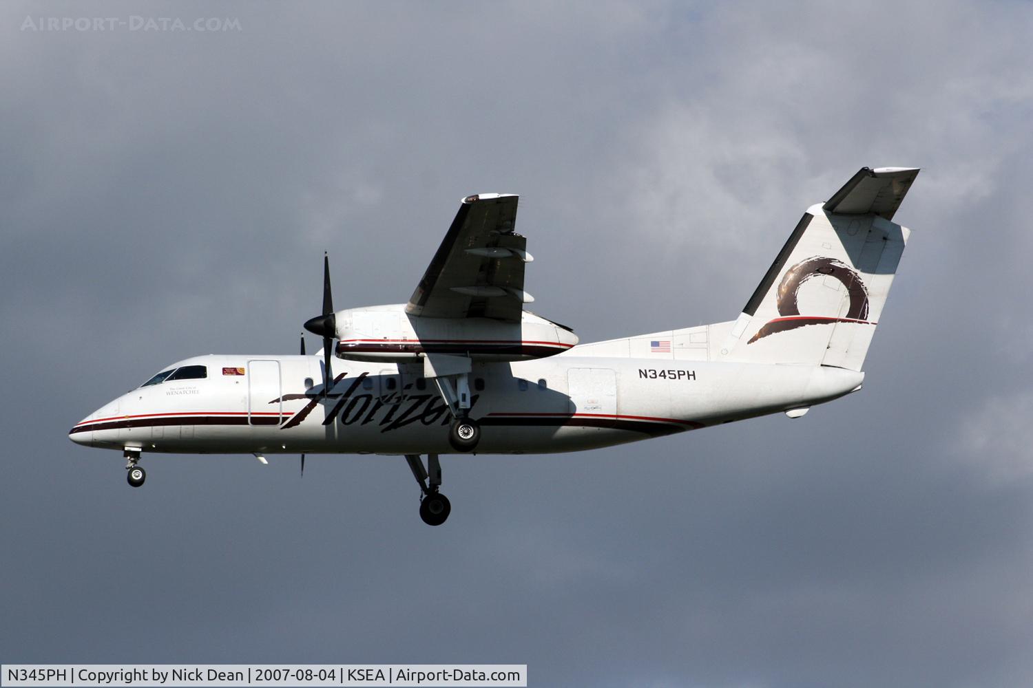N345PH, 1997 De Havilland Canada DHC-8-202 Dash 8 C/N 476, /