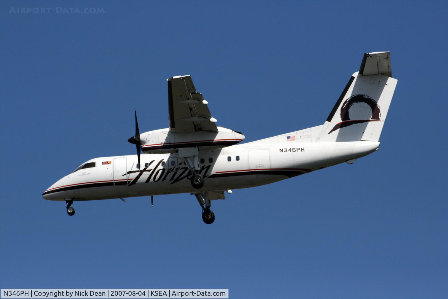 N346PH, 1997 De Havilland Canada DHC-8-202 Dash 8 C/N 477, /