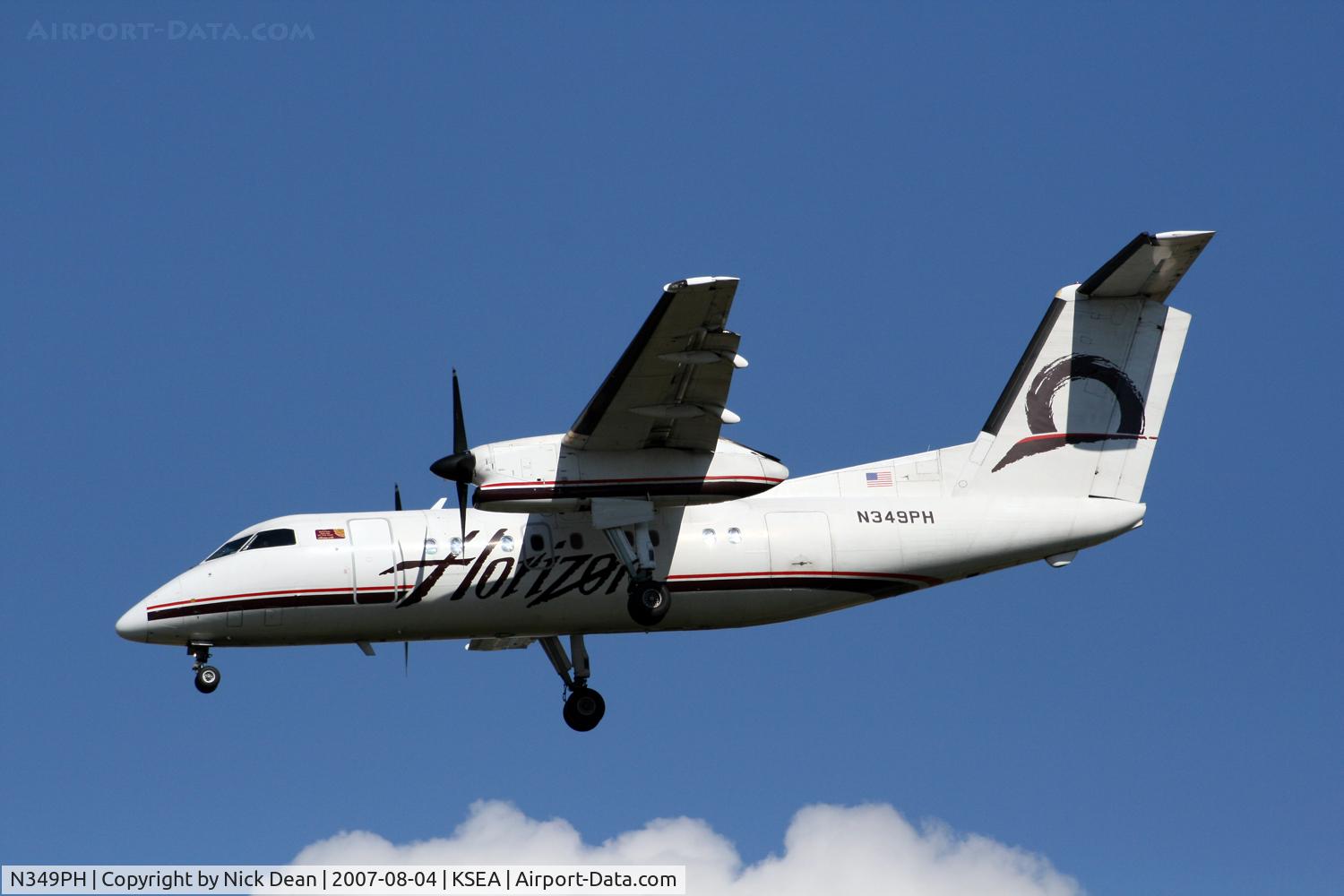 N349PH, 1997 De Havilland Canada DHC-8-202 Dash 8 C/N 486, /