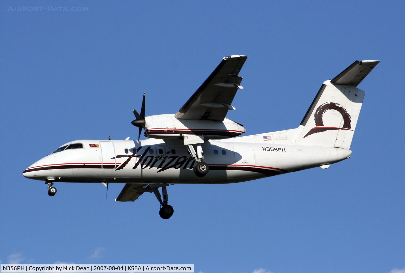 N356PH, 1997 De Havilland Canada DHC-8-202 Dash 8 C/N 502, /