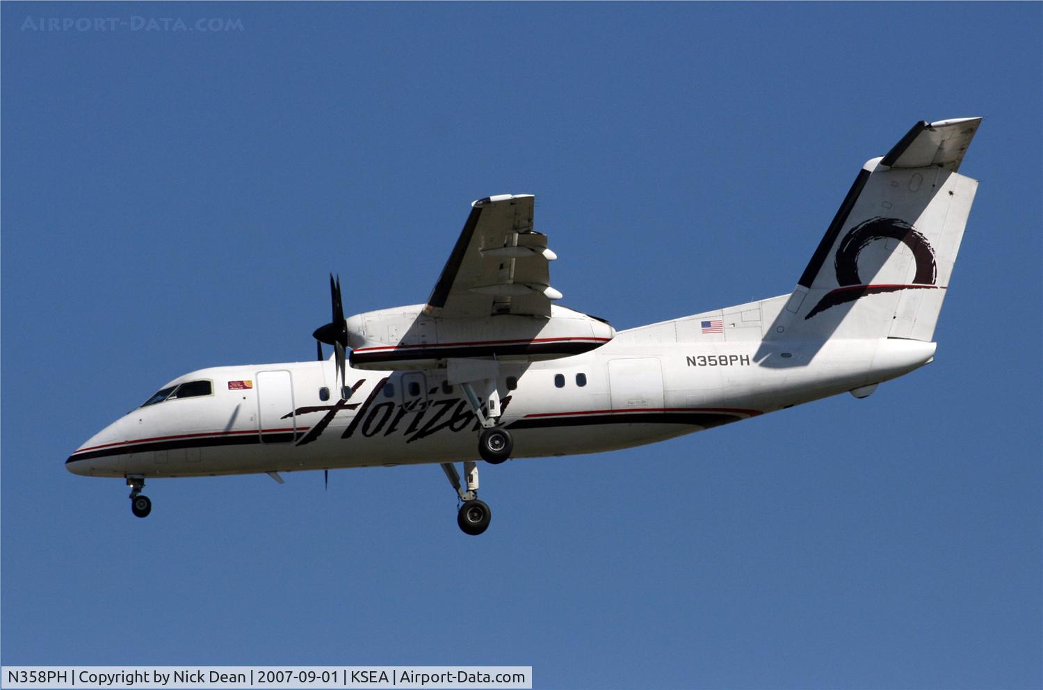 N358PH, 1998 De Havilland Canada DHC-8-202 Dash 8 C/N 506, /