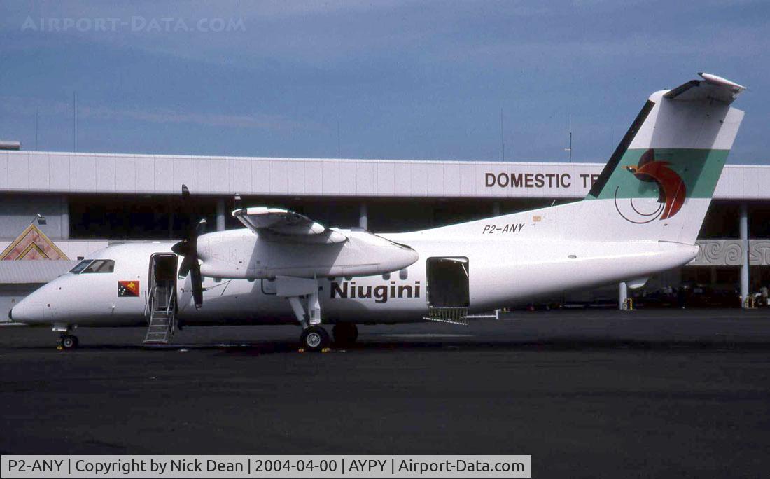 P2-ANY, 1999 De Havilland Canada DHC-8-202 Dash 8 C/N 536, Taken during the ramp tour of Port Moresby