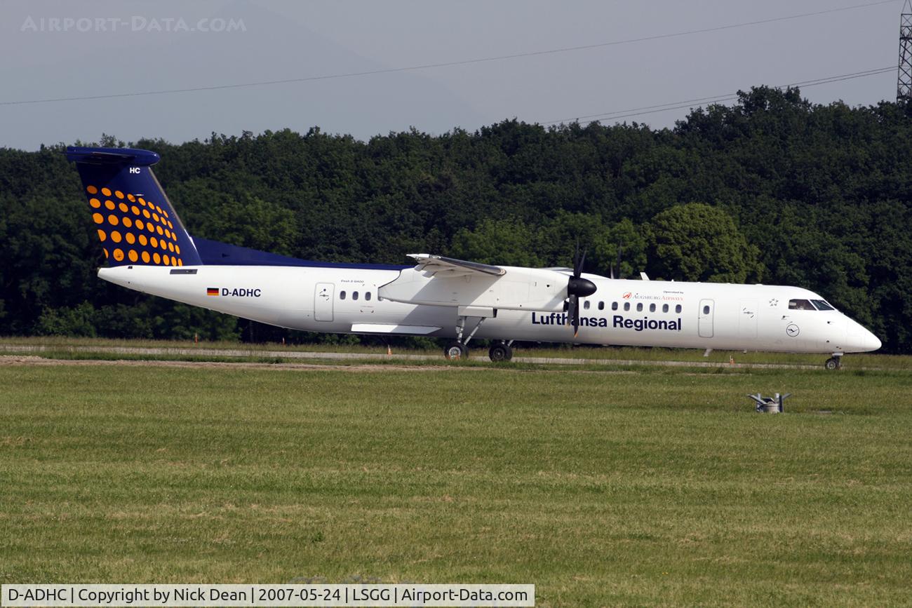 D-ADHC, 2001 De Havilland Canada DHC-8-402Q Dash 8 C/N 4045, /