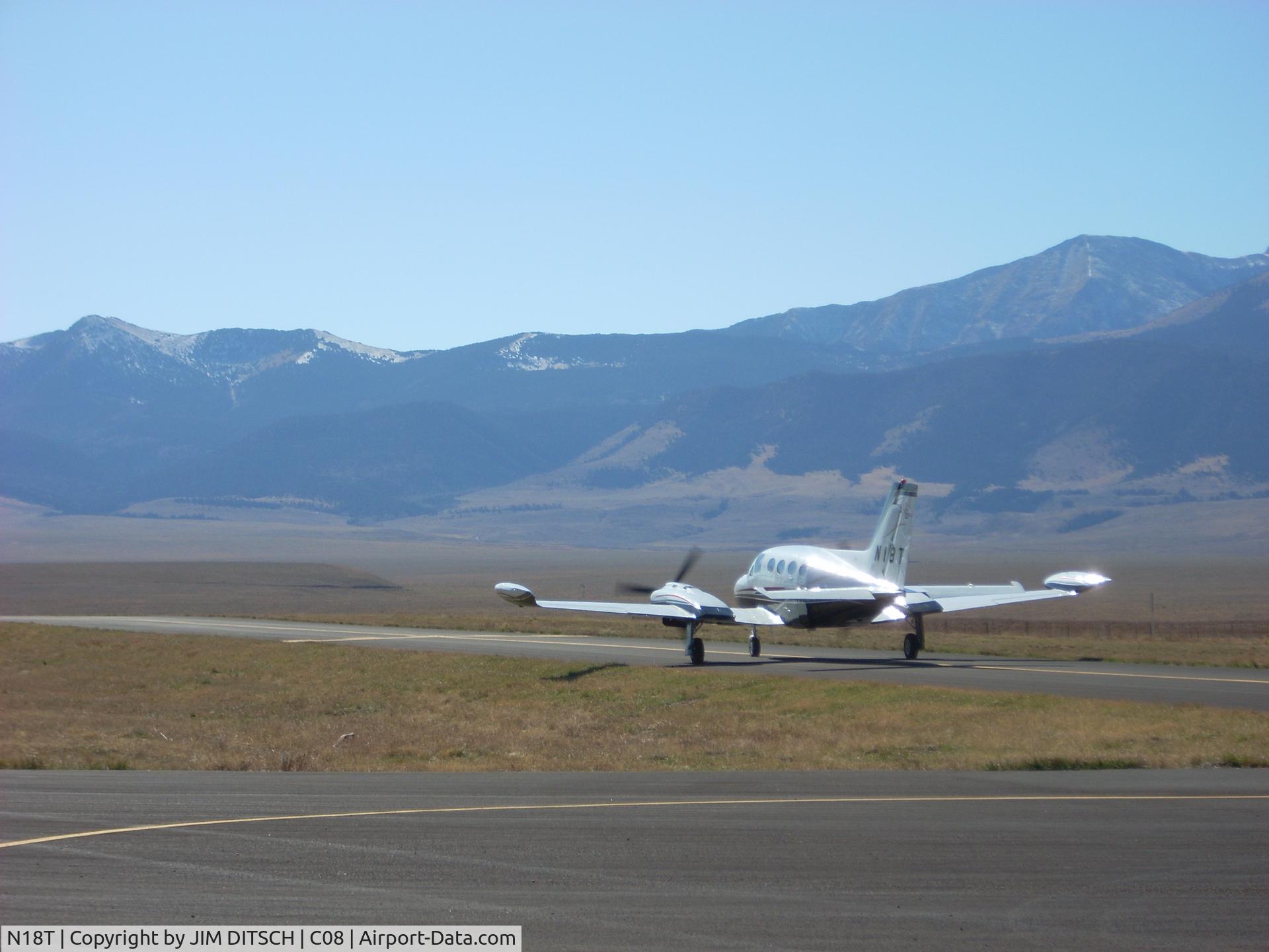 N18T, 1968 Cessna 421 Golden Eagle C/N 421-0144, CIRTCELE ELECTRIC DEPARTING WESTCLIFFE CO
