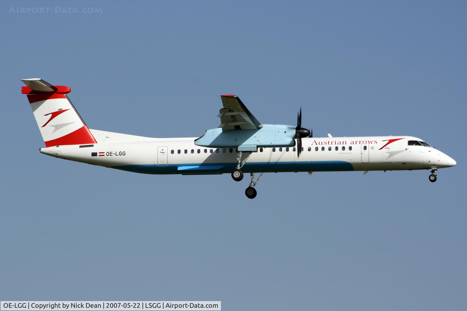 OE-LGG, 2002 De Havilland Canada DHC-8-402Q Dash 8 C/N 4074, /