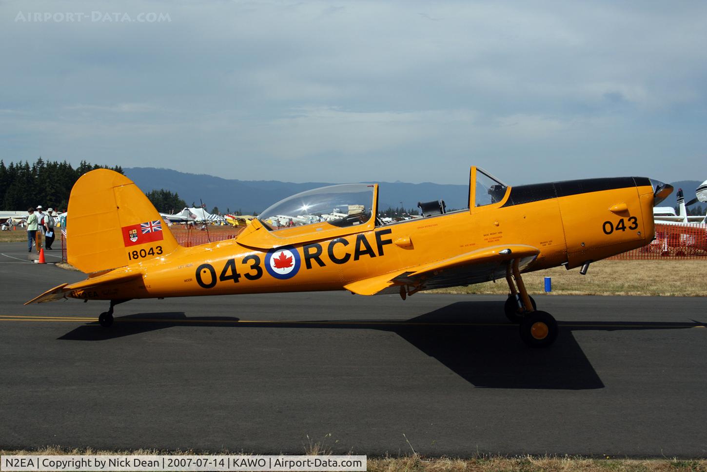 N2EA, 1956 De Havilland Canada DHC-1B-2-S5 Chipmunk Mk2 C/N 18043, /