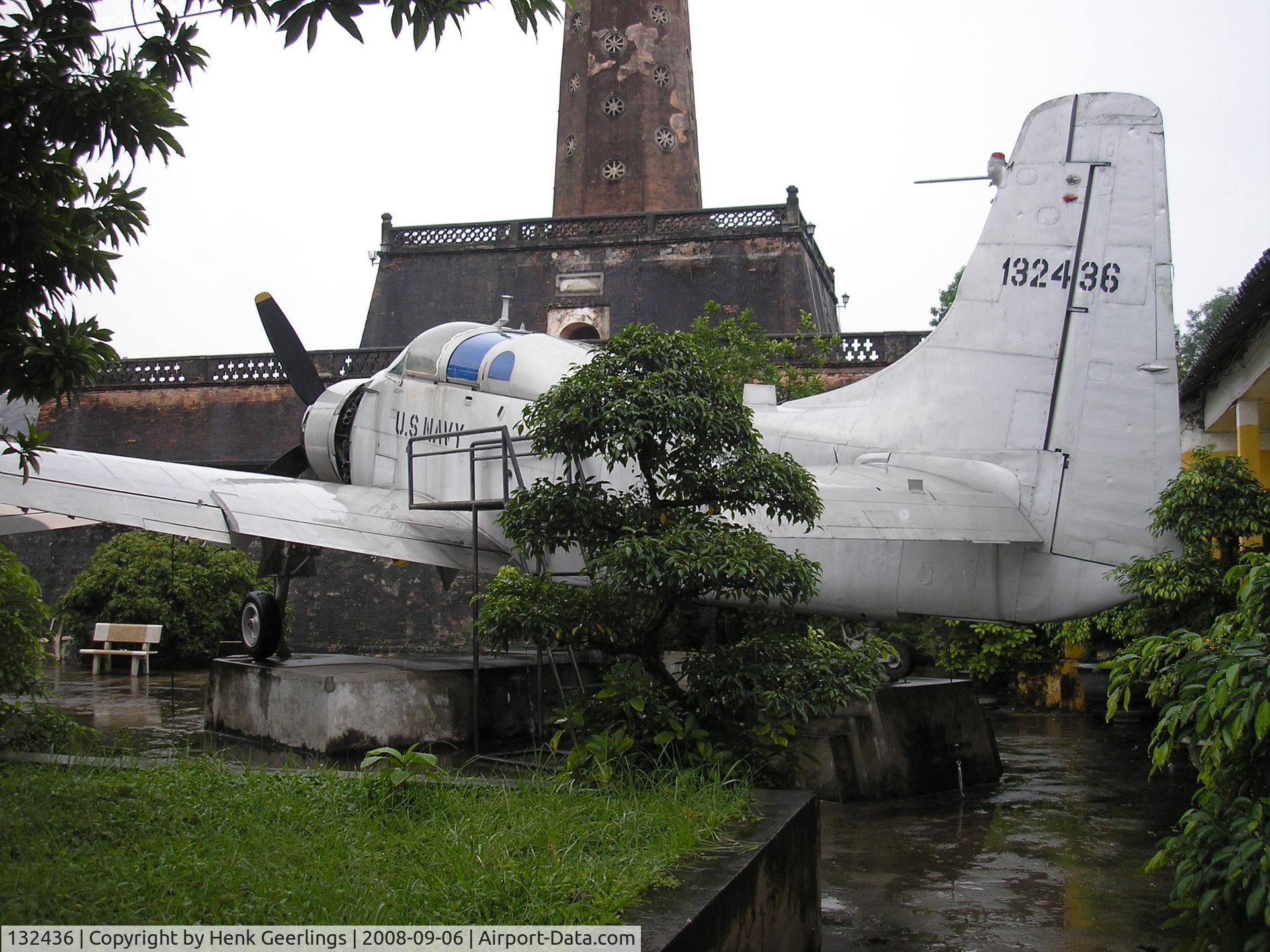 132436, Douglas AD-5 Skyraider C/N 9453, Hanoi, People Army Museum