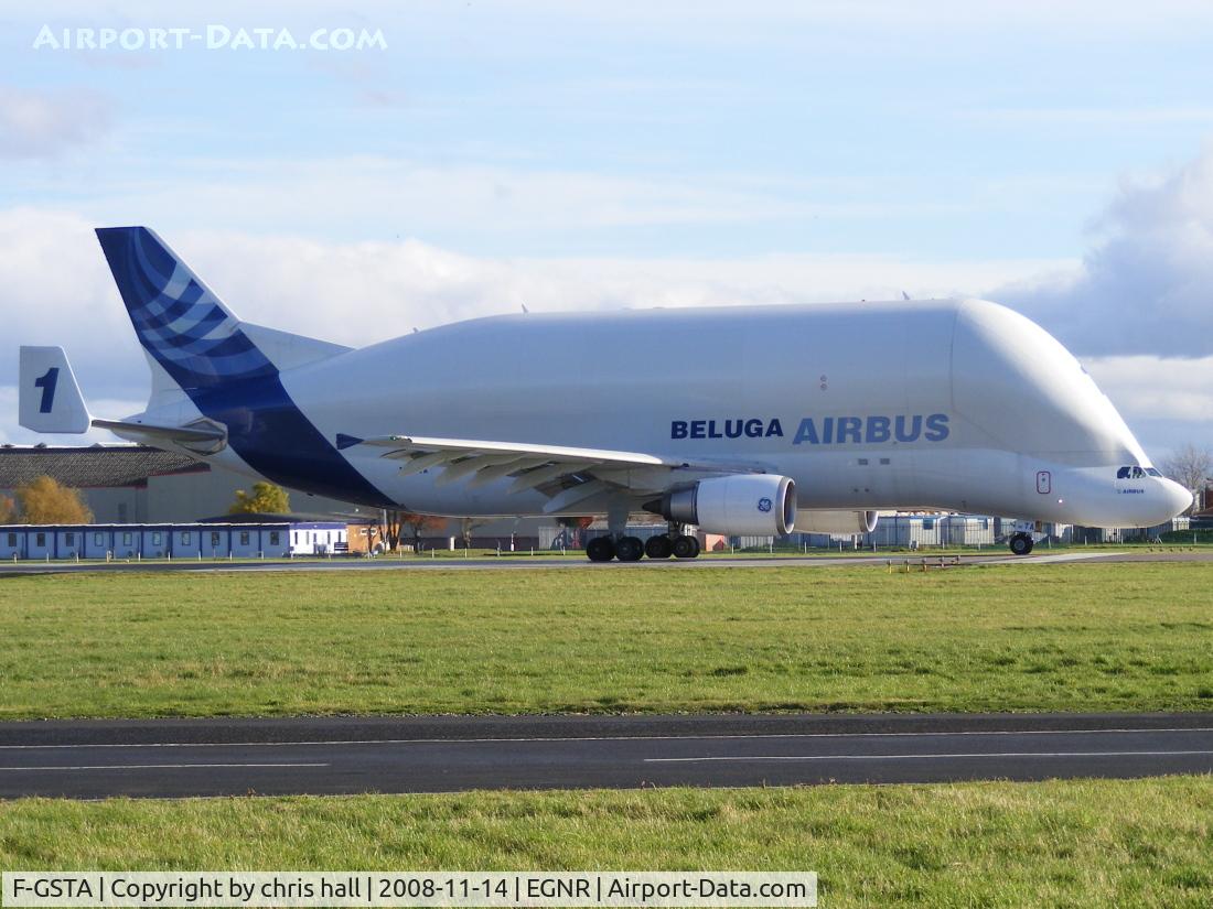 F-GSTA, 1994 Airbus A300B4-608ST Super Transporter C/N 655, Taxing out for an 05 departure