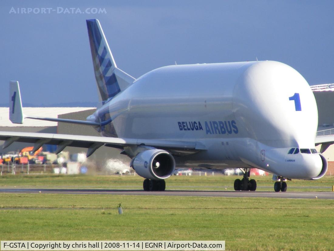 F-GSTA, 1994 Airbus A300B4-608ST Super Transporter C/N 655, Airbus Industrie Beluga #1