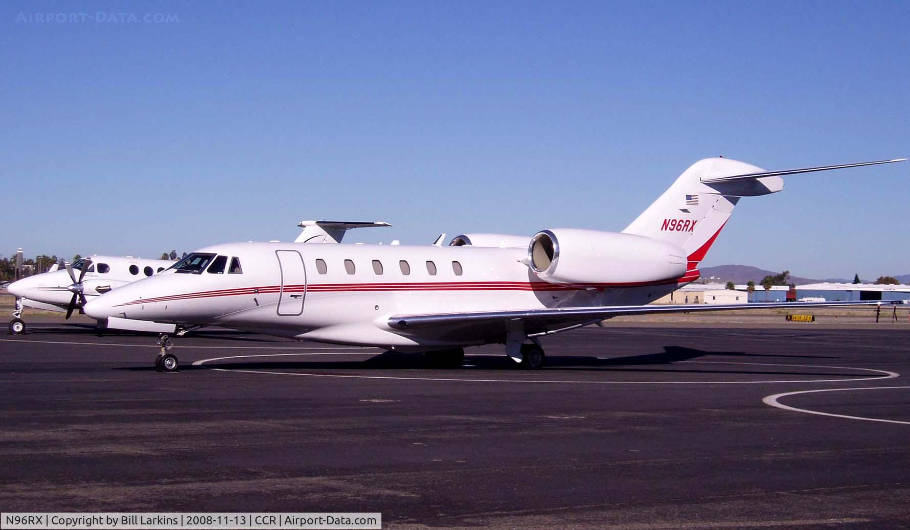 N96RX, 1998 Cessna 750 Citation X Citation X C/N 750-0044, Visitor to California