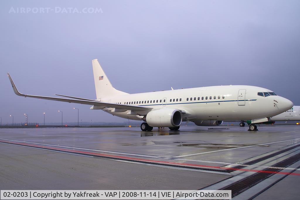 02-0203, 2002 Boeing C-40C Clipper (737-7BC BBJ) C/N 33434, United States Air Force Boeing 737-700