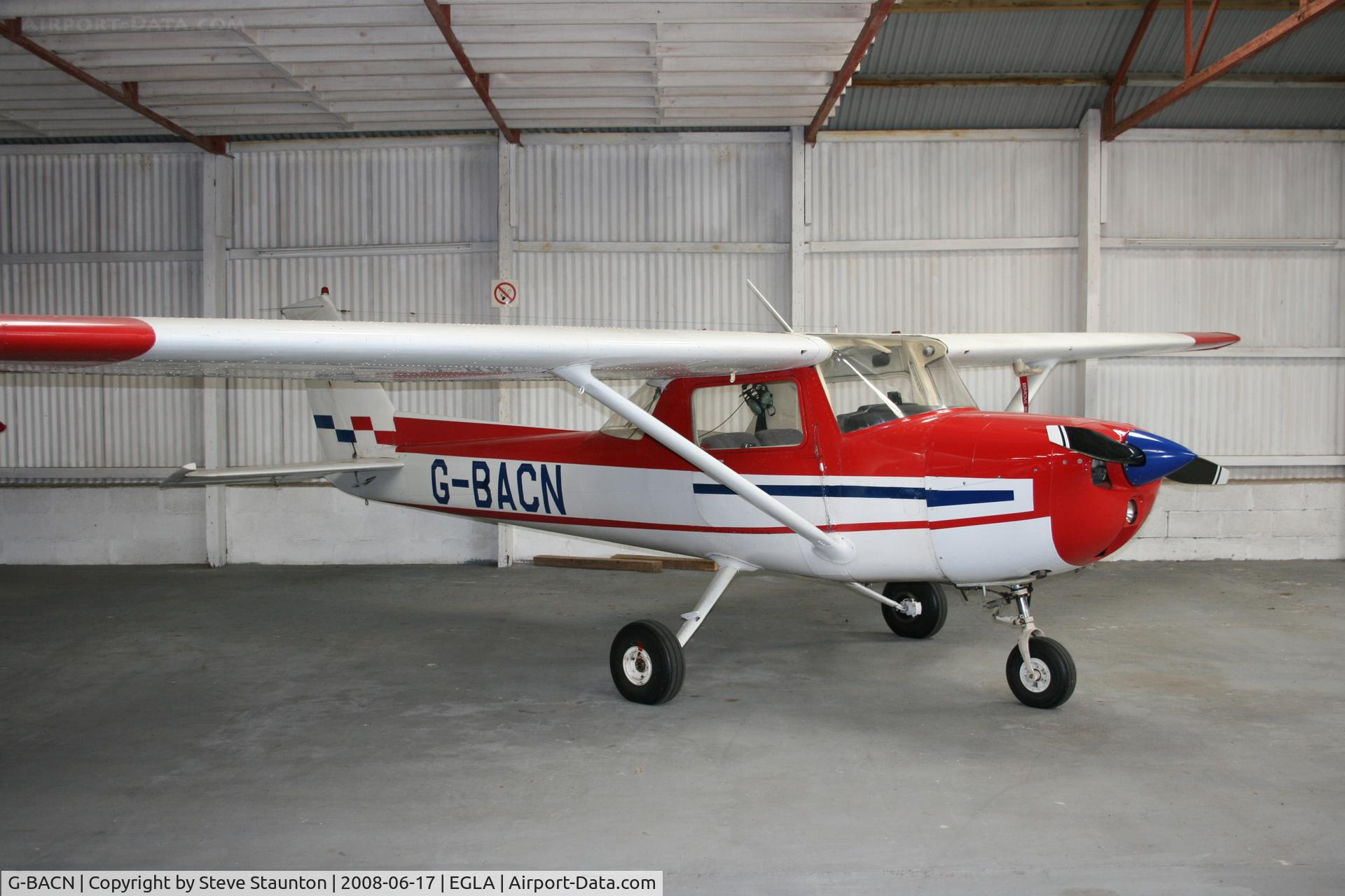 G-BACN, 1972 Reims FRA150L Aerobat C/N 0161, Taken at Bodmin Airfield, June 2008.