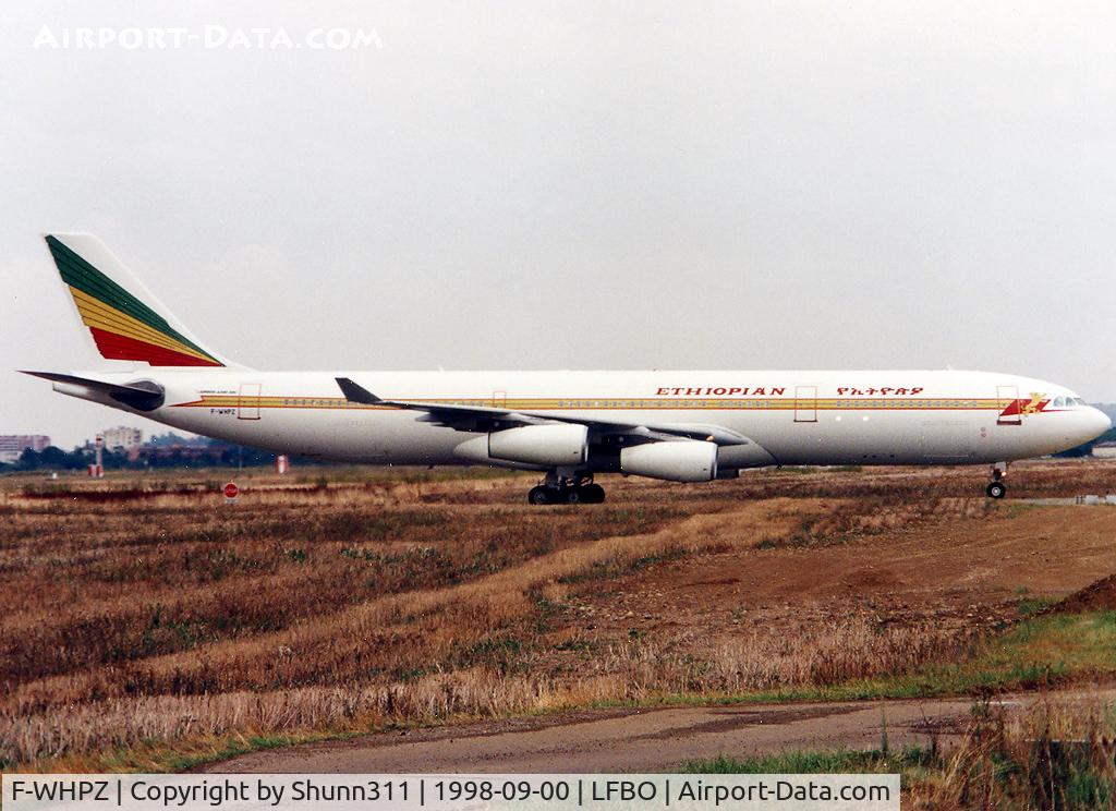 F-WHPZ, 1994 Airbus A340-312 C/N 036, C/n 036 - Ethiopian Airlines ntu