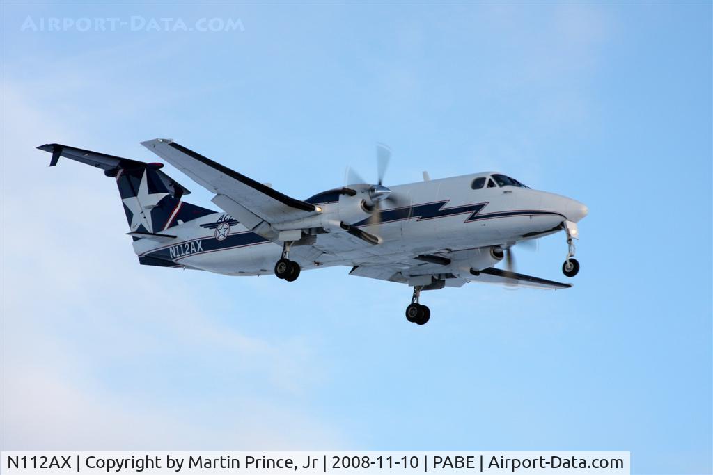 N112AX, 1988 Beech 1900C C/N UC-45, ACE landing 18 Bethel
