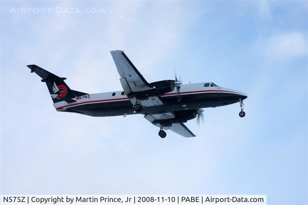 N575Z, 1990 Beech 1900C C/N UC-136, Landing 18 Bethel