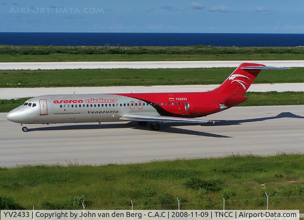 YV2433, 1981 McDonnell Douglas DC-9-31 C/N 48141, Aserca Airlines