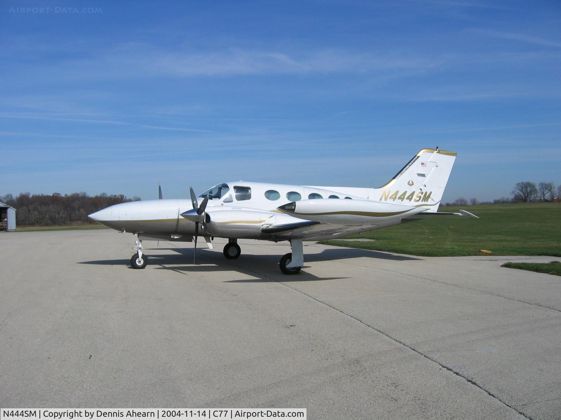 N444SM, 1974 Cessna 421B Golden Eagle C/N 421B0814, Poplar Grove,IL