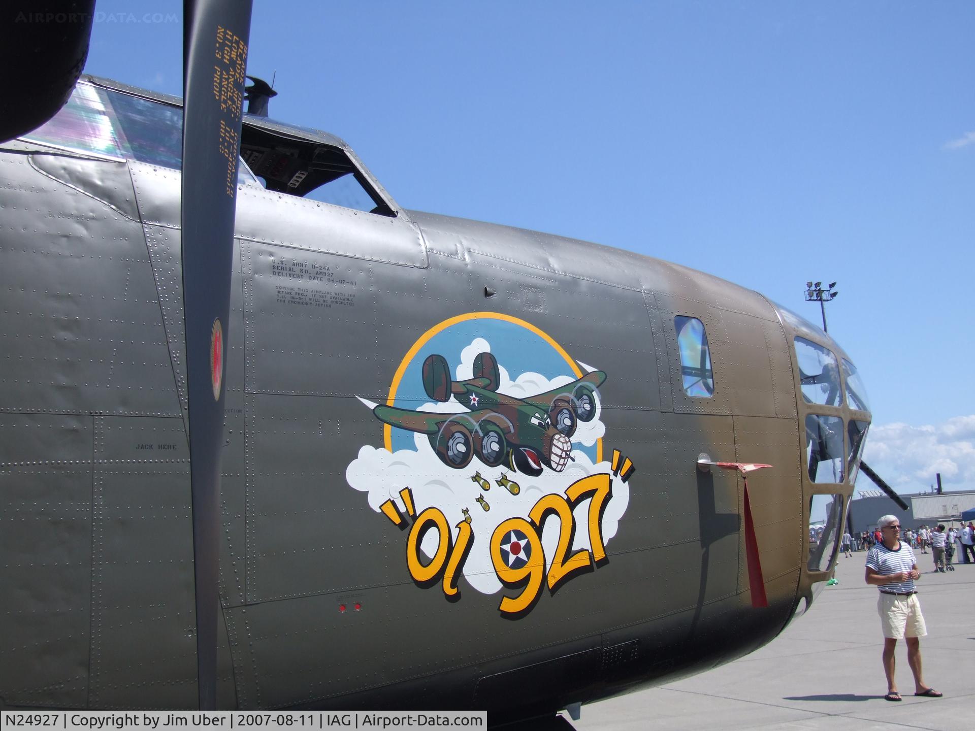 N24927, 1940 Consolidated Vultee RLB30 (B-24) C/N 18, 