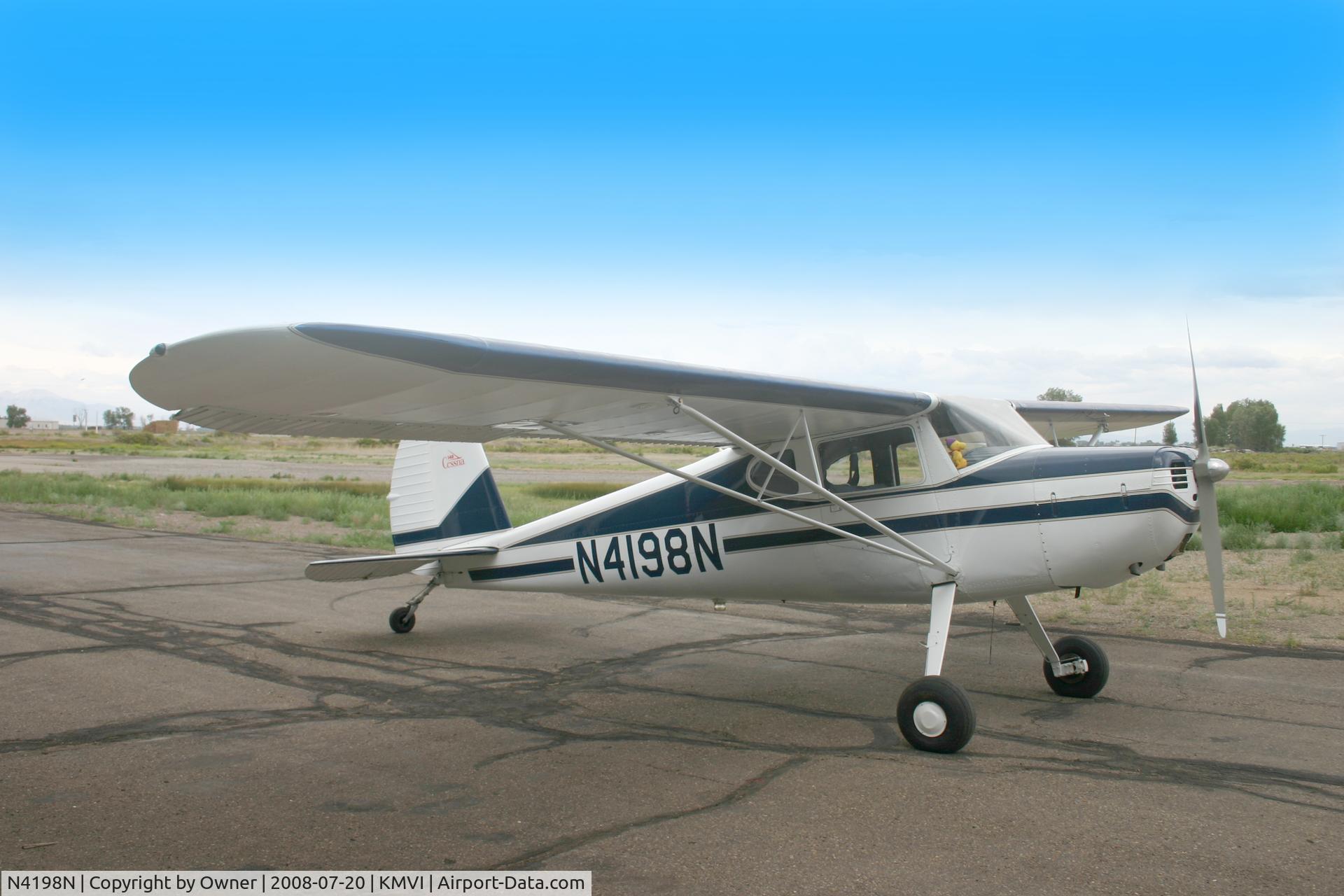 N4198N, 1947 Cessna 140 C/N 13669, New Home in Colorado