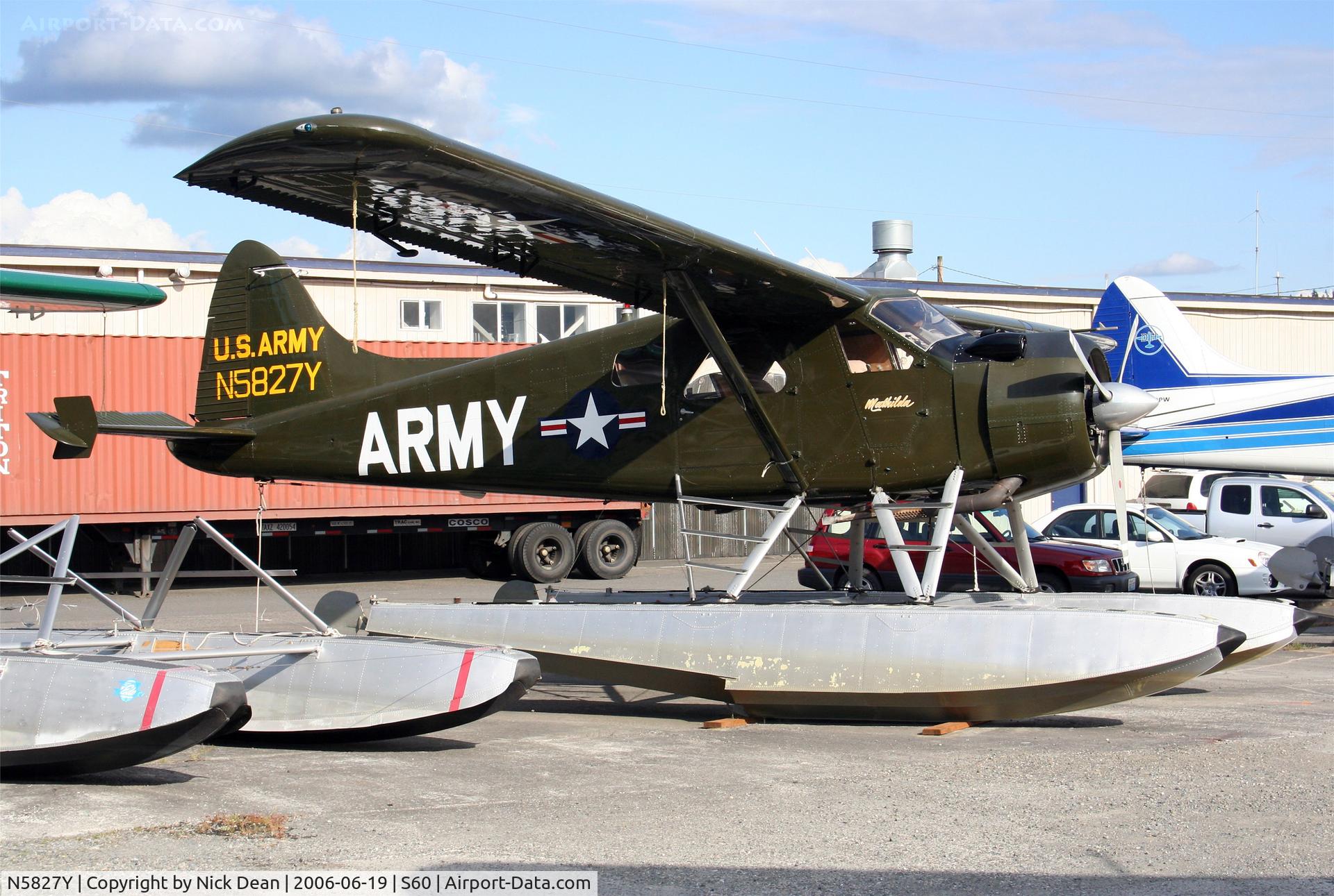 N5827Y, 1956 De Havilland Canada U-6A Beaver C/N 932, /