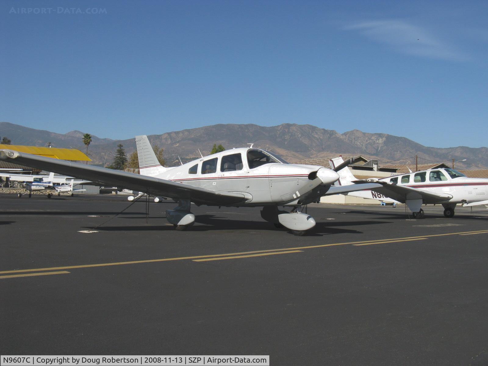 N9607C, 1978 Piper PA-28-181 C/N 28-7890429, 1978 Piper PA-28-181 ARCHER II, Lycoming O&VO-360 180 Hp