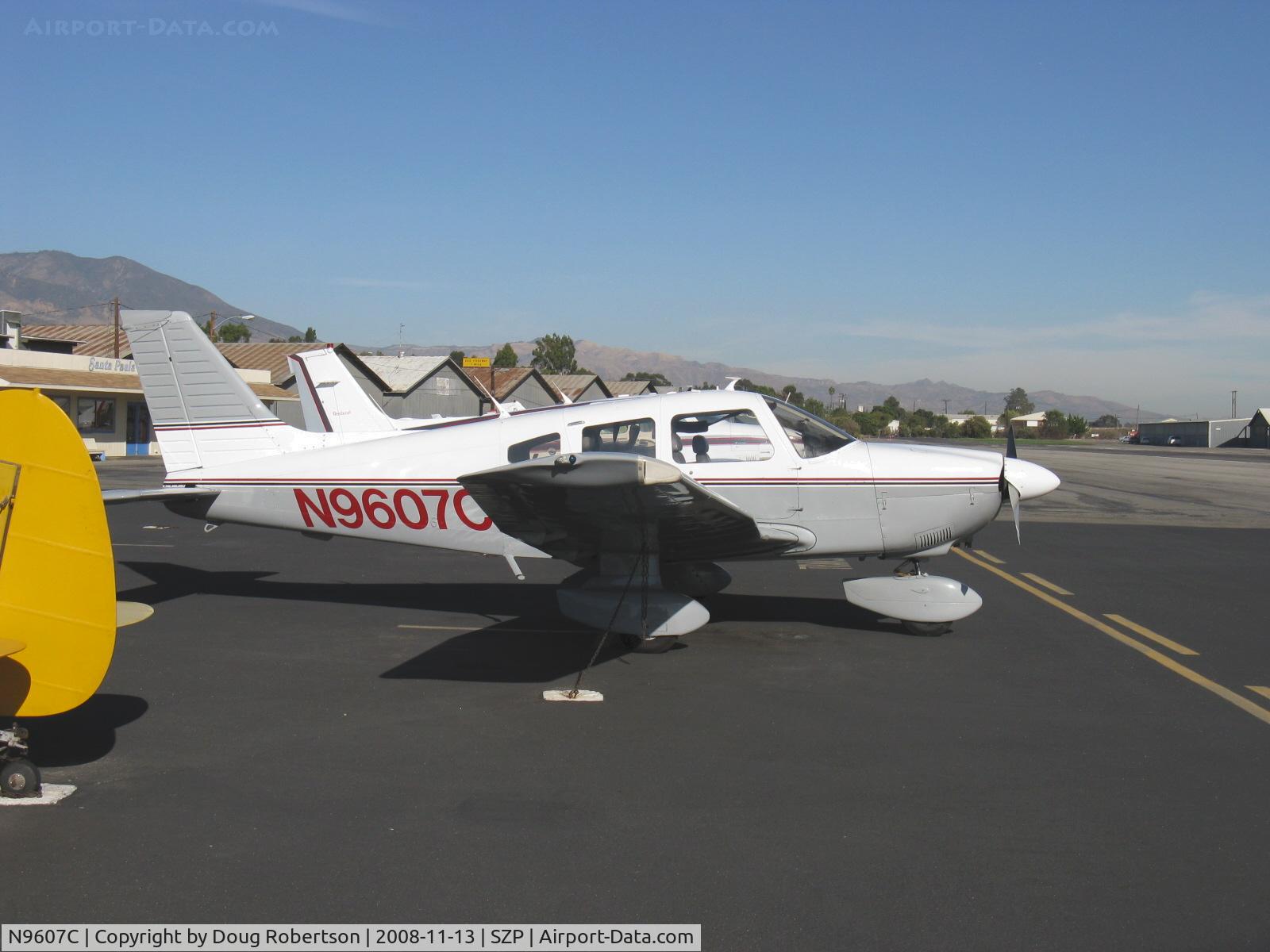 N9607C, 1978 Piper PA-28-181 C/N 28-7890429, 1978 Piper PA-28-181 ARCHER II, Lycoming O&VO-360 180 Hp