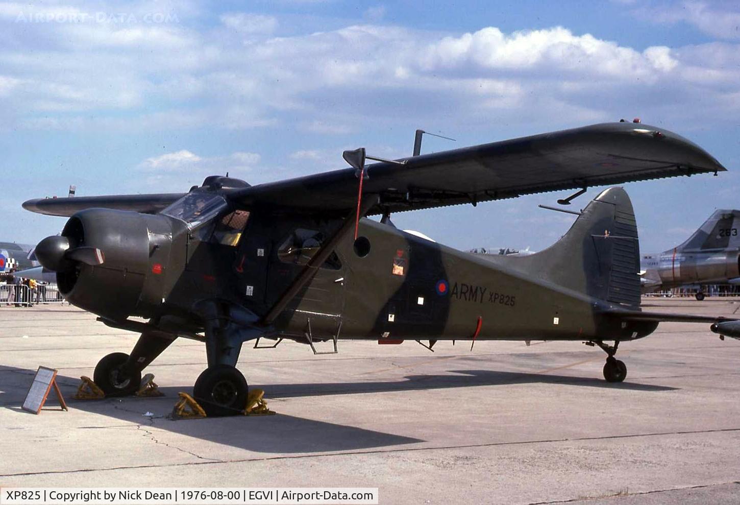 XP825, 1961 De Havilland Canada Beaver AL1 C/N 1491, Greenham Common AFB EGVI (closed)
