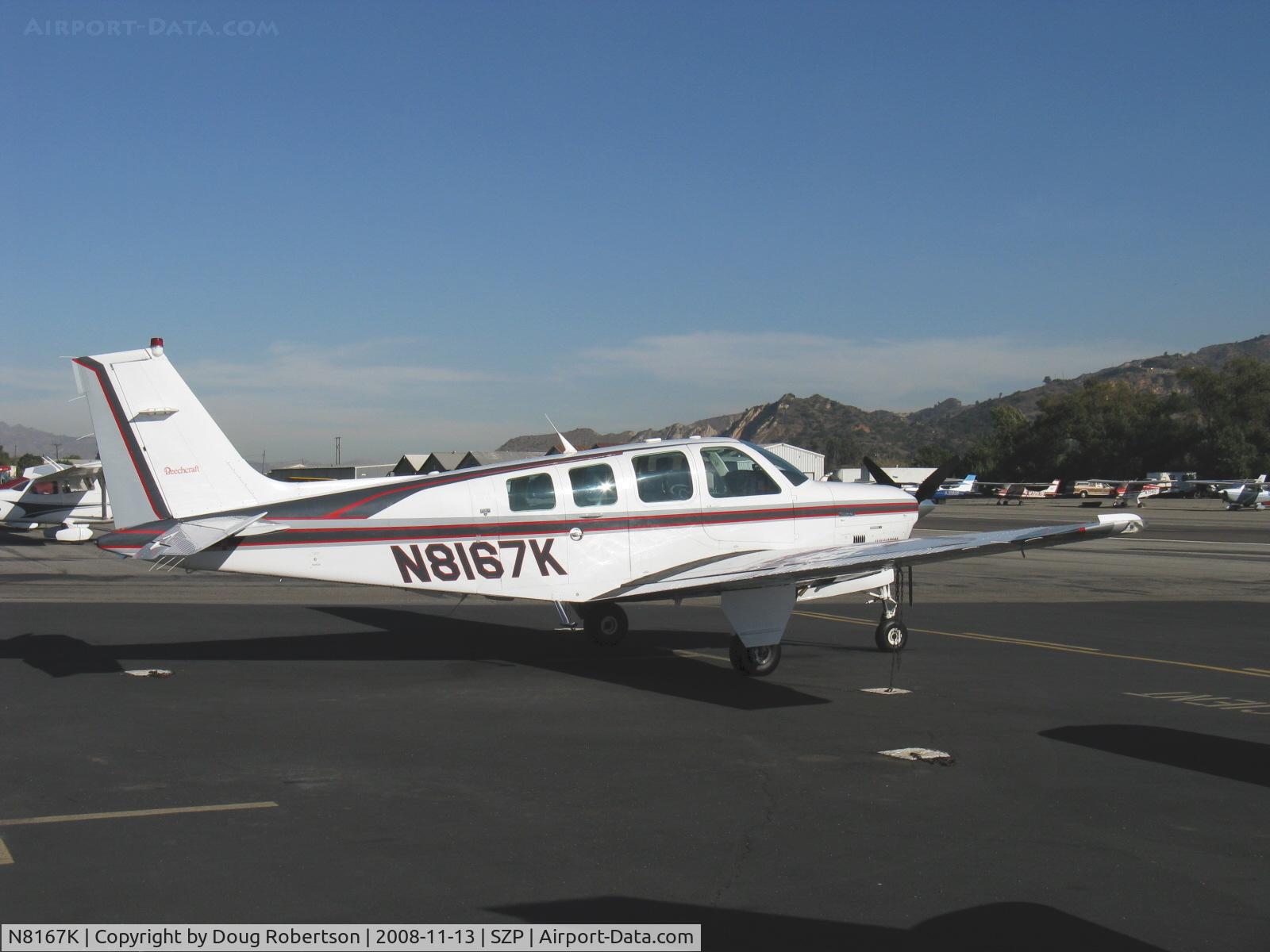 N8167K, 1993 Beech B36TC Turbo Bonanza C/N EA-547, 1993 Beech B36TC BONANZA, Continental TSIO-520-UB 300 Hp continuous, vortex generators on wing leading edge improve roll control at high angle of attack, 108 gal. 102 useable, redesigned inst. panel with quadrant mounted controls
