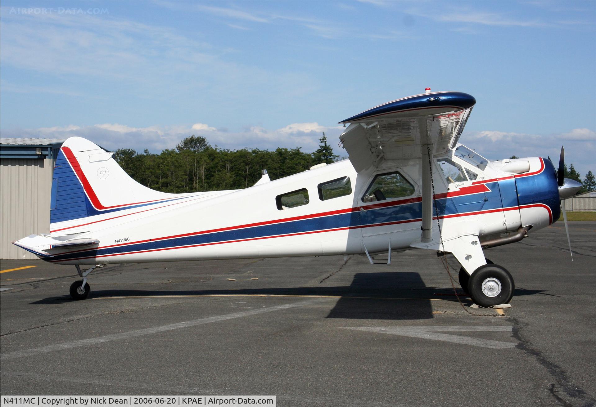 N411MC, 1956 De Havilland Canada BEAVER DHC-2 C/N 981, .