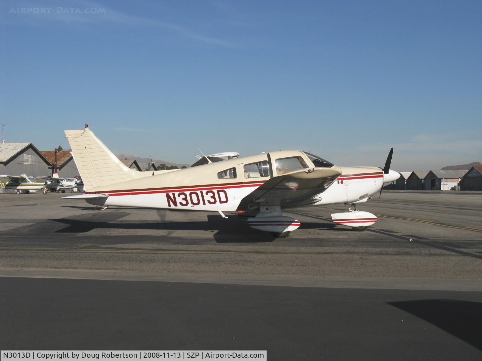 N3013D, 1978 Piper PA-28-181 Archer II C/N 28-7990170, 1978 Piper PA-28-181 ARCHER II, Lycoming O&VO-360 180 Hp