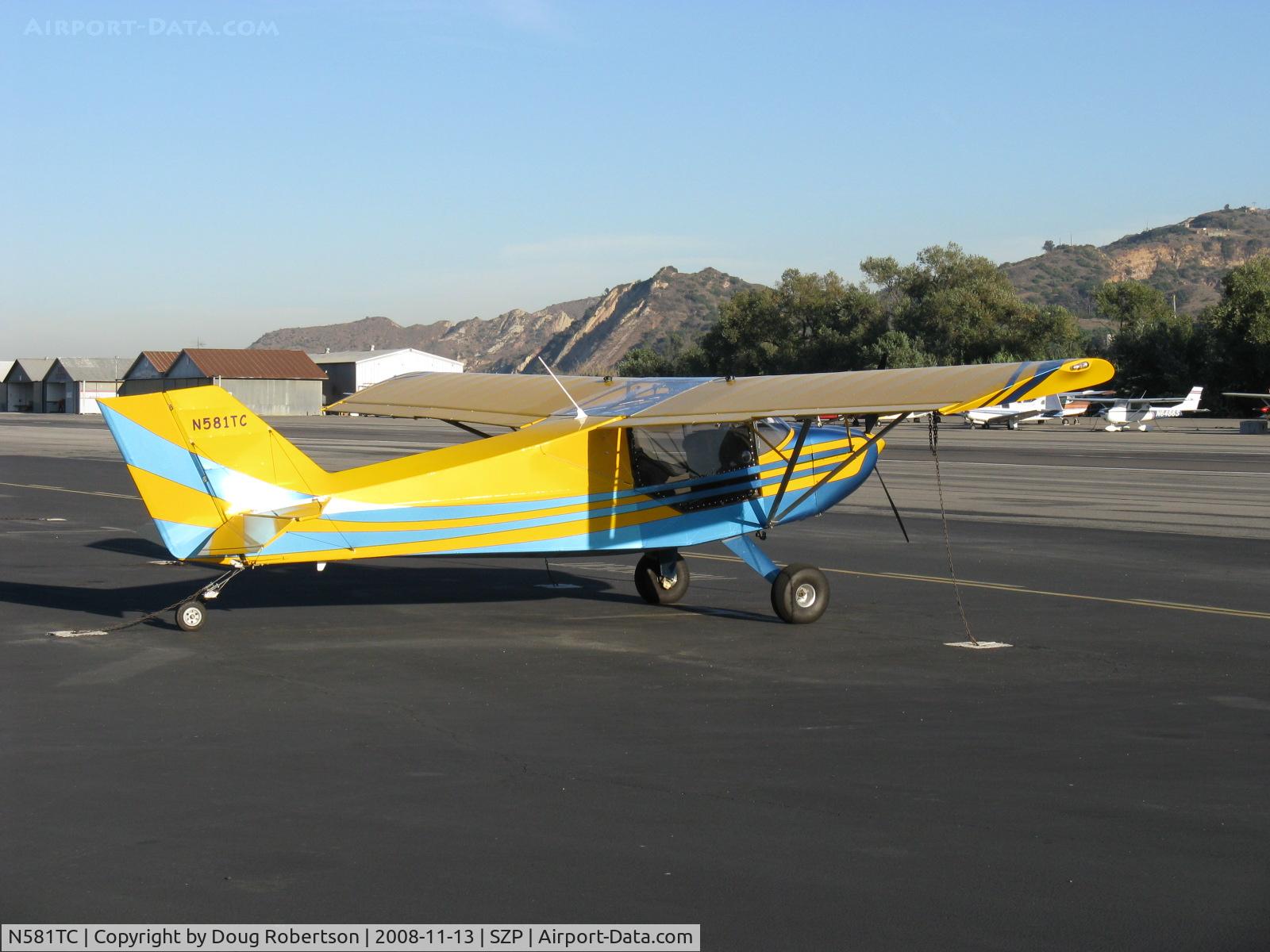 N581TC, Rans S-6S Coyote II C/N 09071827, Anderson RANS S-6S