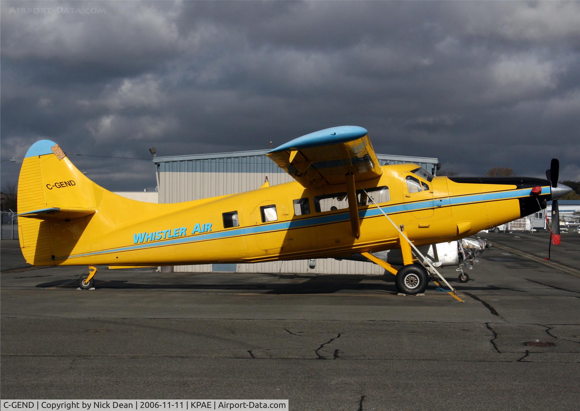 C-GEND, 1960 De Havilland Canada DHC-3 Otter C/N 371, /