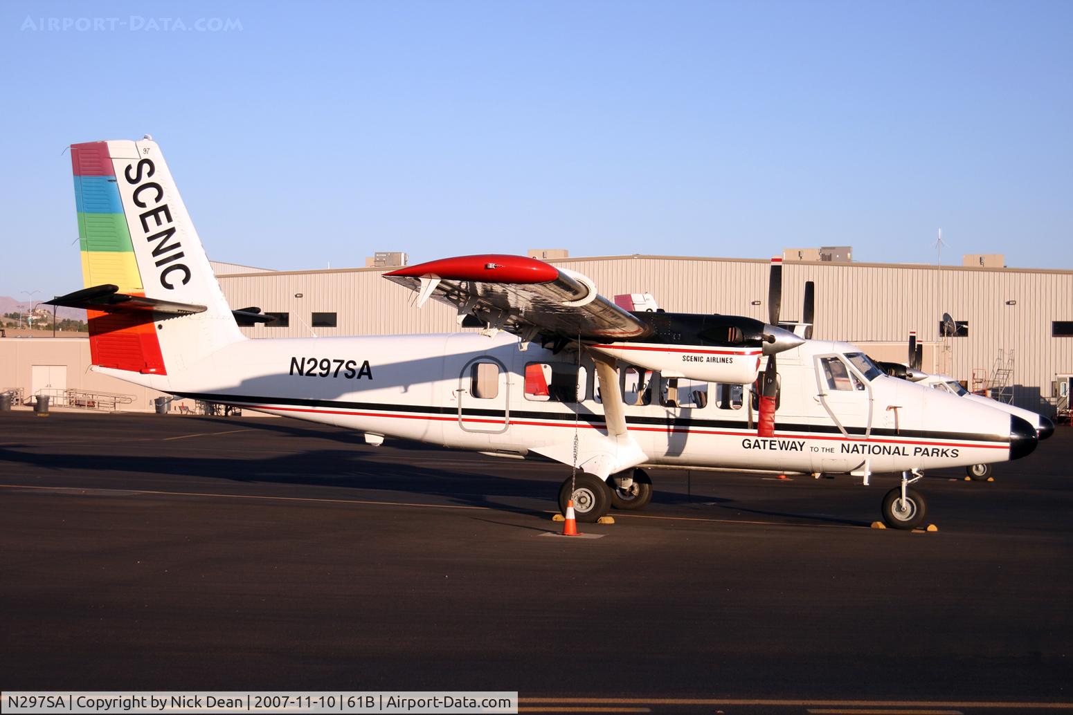 N297SA, 1971 De Havilland Canada DHC-6-300 Twin Otter C/N 297, /