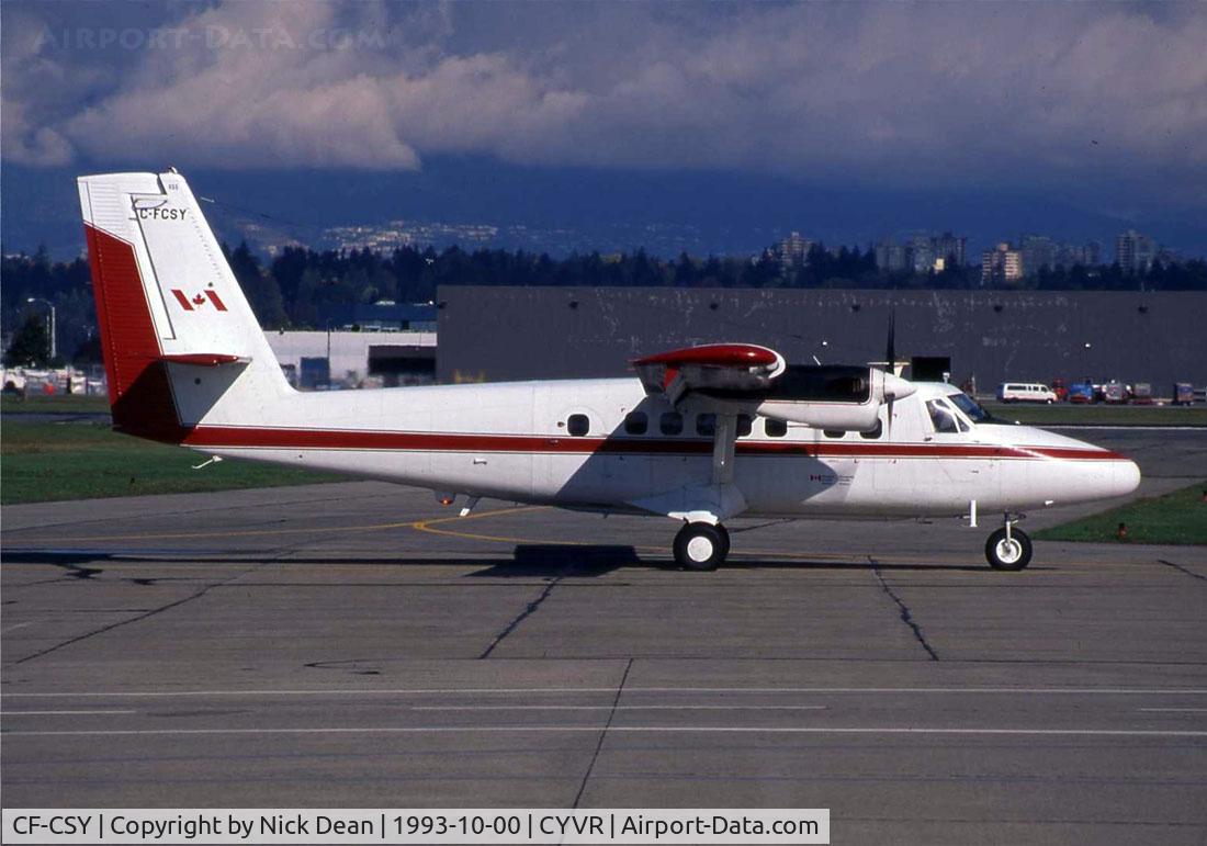 CF-CSY, 1973 De Havilland Canada DHC-6-300 Twin Otter C/N 358, .