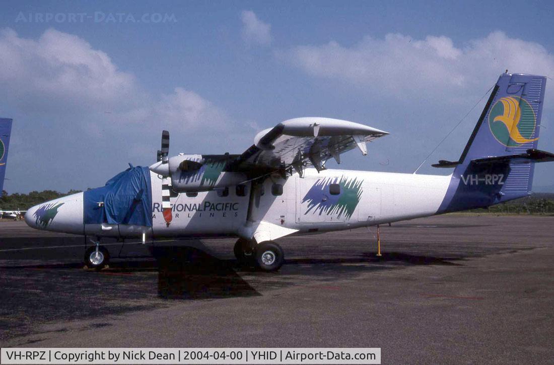 VH-RPZ, 1973 De Havilland Canada DHC-6-300 Twin Otter C/N 381, /