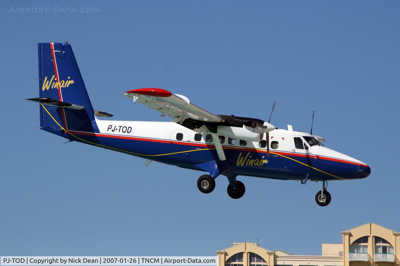 PJ-TOD, 1980 De Havilland Canada DHC-6-300 Twin Otter C/N 675, /