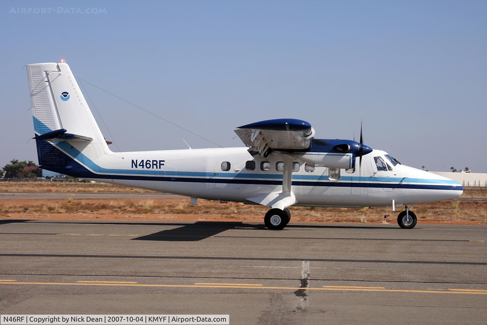 N46RF, 1985 De Havilland Canada DHC-6-300 Twin Otter C/N 824, /