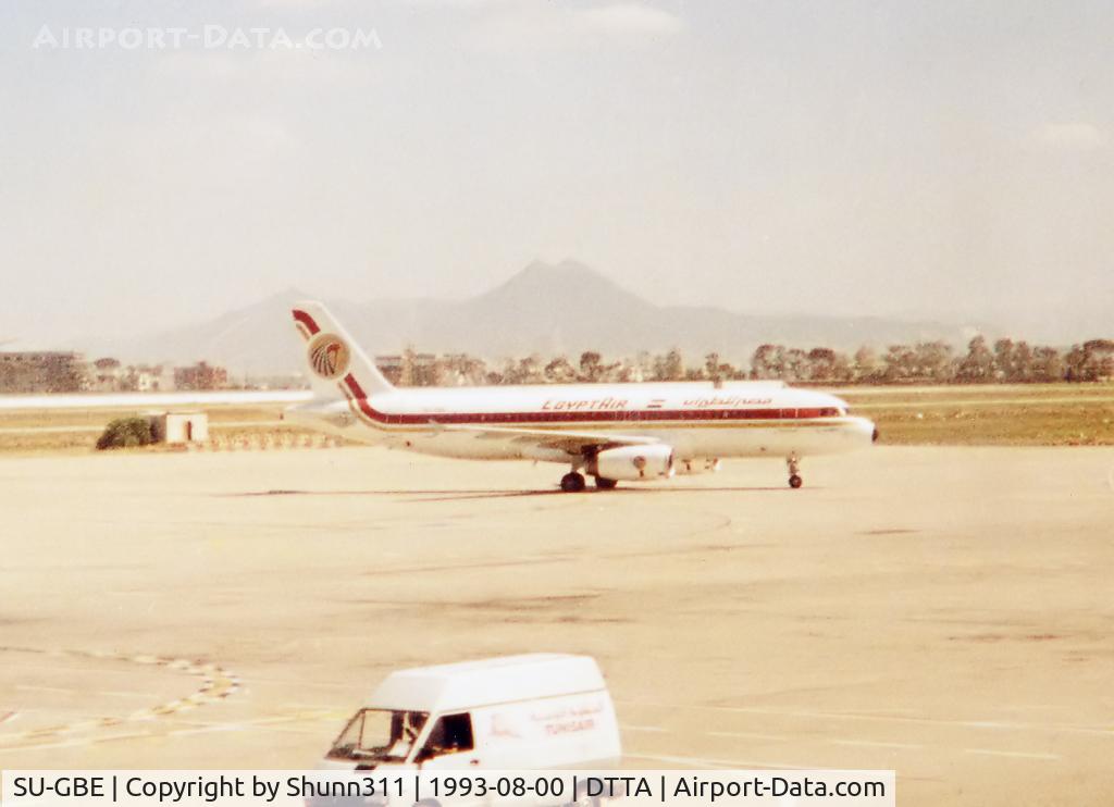 SU-GBE, 1991 Airbus A320-231 C/N 0198, Arriving from Cairo...