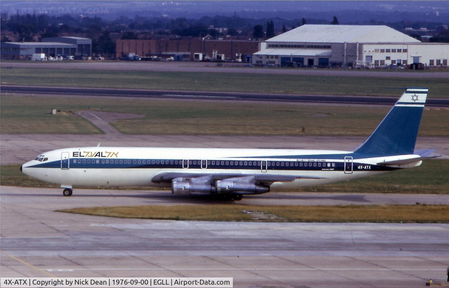4X-ATX, 1969 Boeing 707-358C C/N 20122/807, .