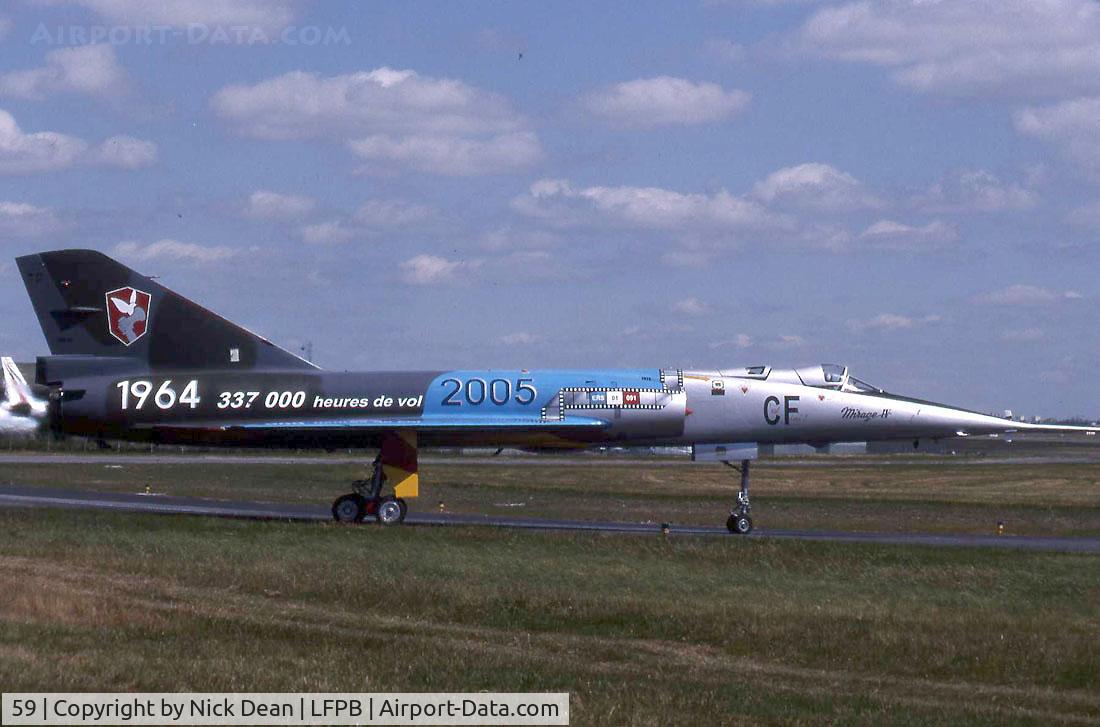 59, Dassault Mirage IVP C/N 59, Nice special scheme on this Mirage IV