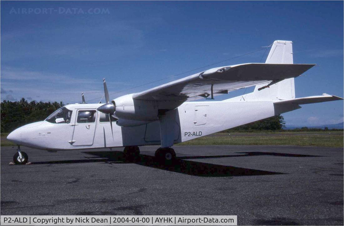 P2-ALD, 1969 Britten-Norman BN-2A-26 Islander C/N 0076B, /