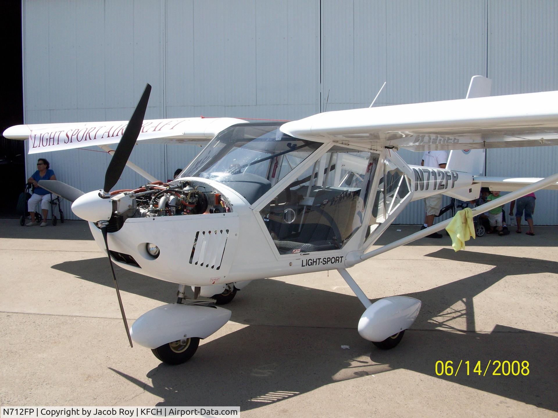 N712FP, 2008 Aeroprakt A-22 Valor C/N 223, sittin at Chandler