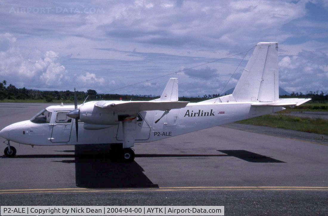 P2-ALE, 1969 Britten-Norman BN-2A-26 Islander C/N 0100B, /