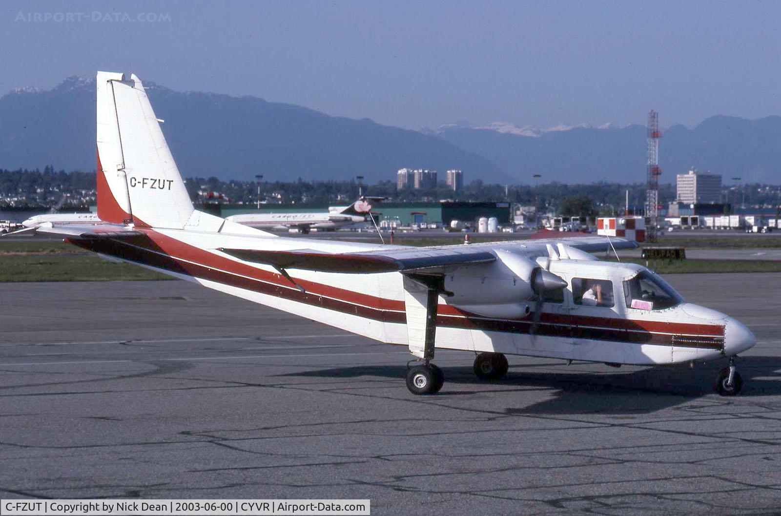 C-FZUT, 1971 Britten-Norman BN-2A-27 Islander C/N 183, /