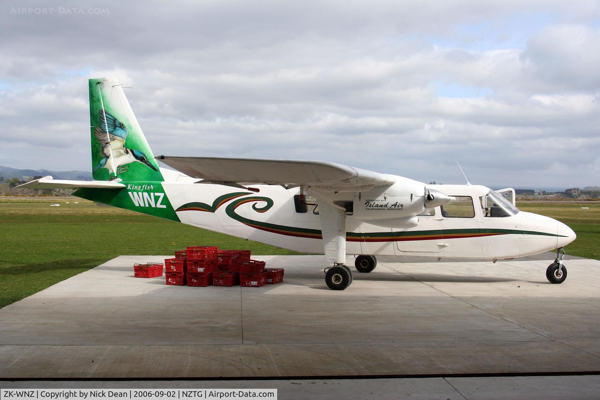ZK-WNZ, Britten-Norman BN-2A-27 Islander C/N 278, /