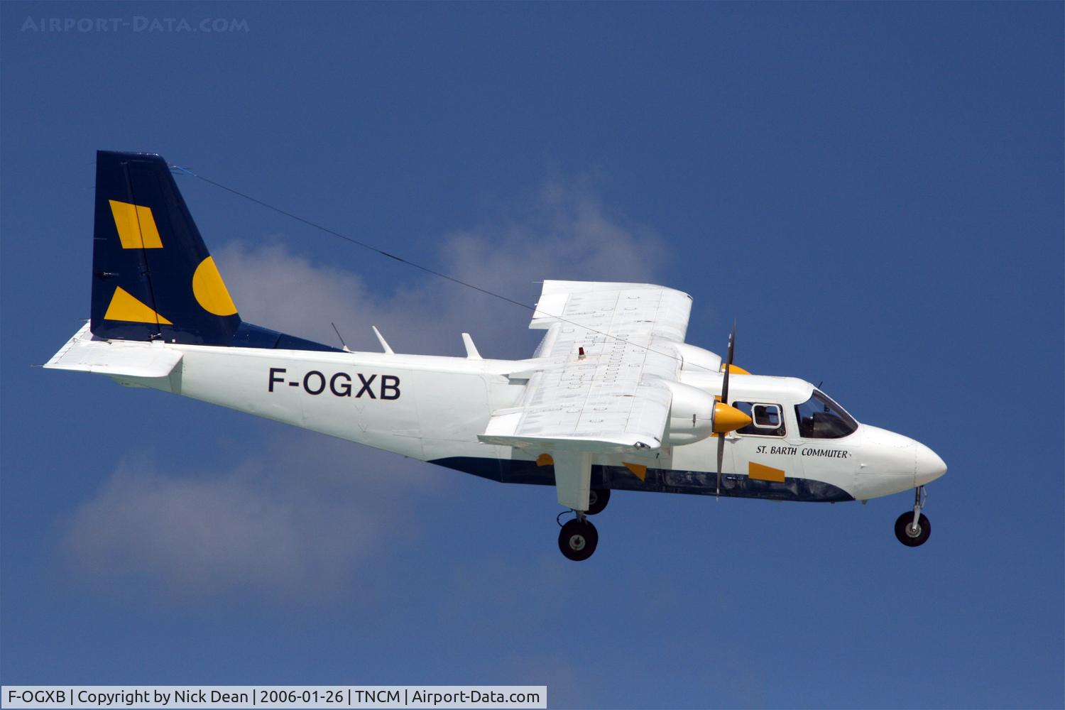 F-OGXB, 1972 Britten-Norman BN-2A-2 Islander C/N 303, /