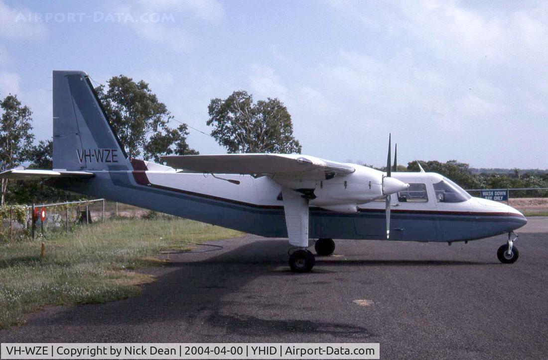 VH-WZE, 1973 Britten-Norman BN-2A-20 Islander C/N 354, /
