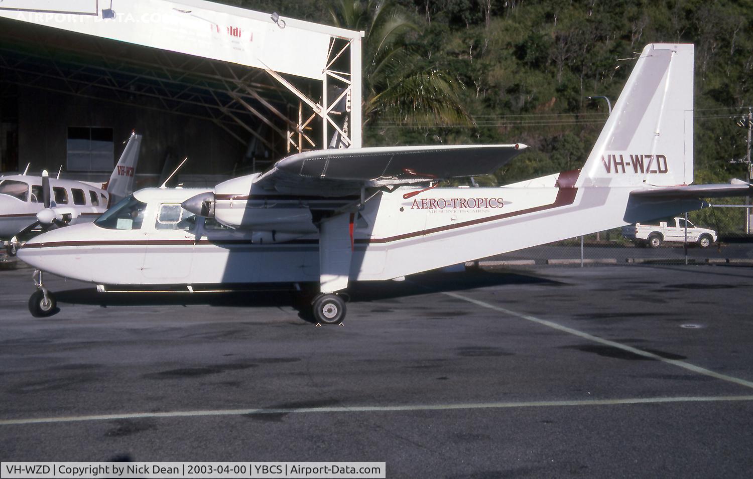 VH-WZD, 1975 Britten-Norman BN-2A-21 Islander C/N C450, /