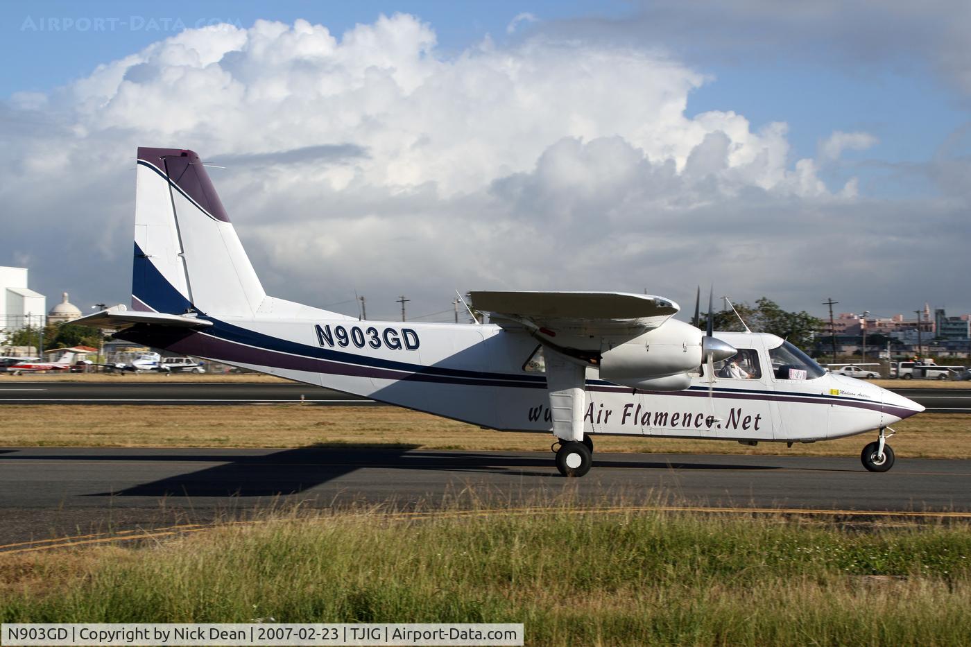 N903GD, Britten-Norman BN-2A-8 Islander C/N 625, /